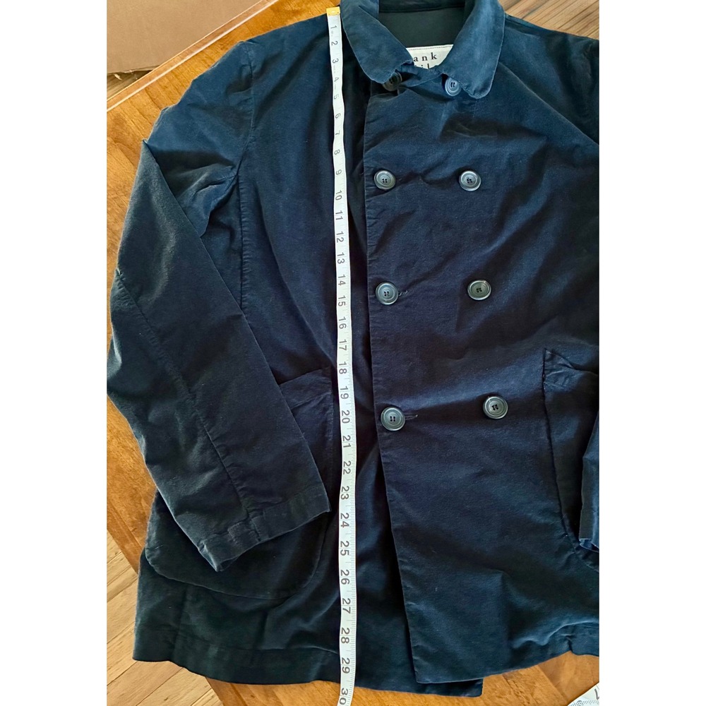 Frank & Eileen Belfast Performance Corduroy Jacket Womens Navy Large NWoT - Picture 8 of 8